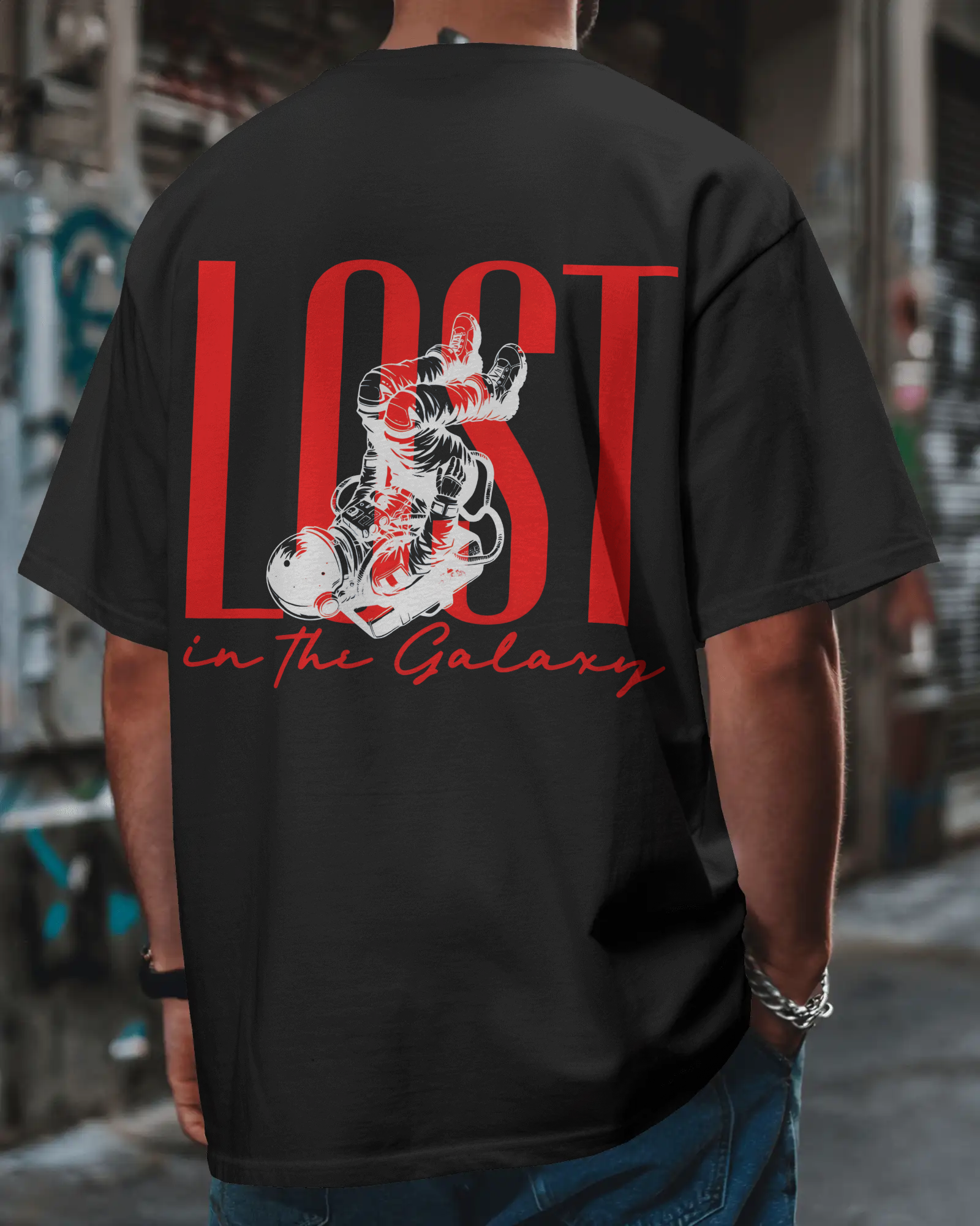 Lost Around  Oversized Tshirt
