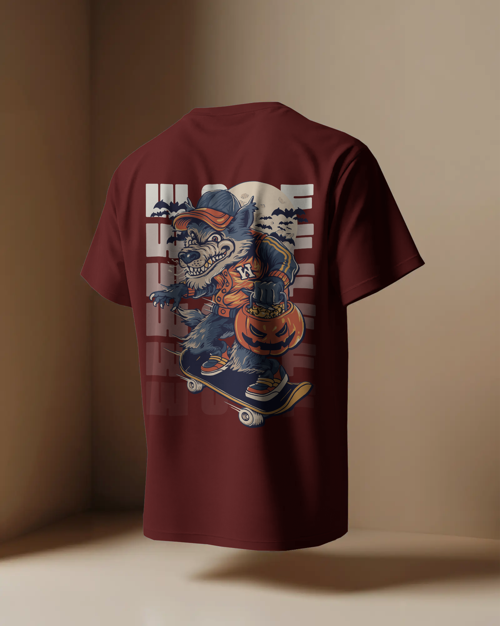 Wolf Oversized Unisex Tshirt