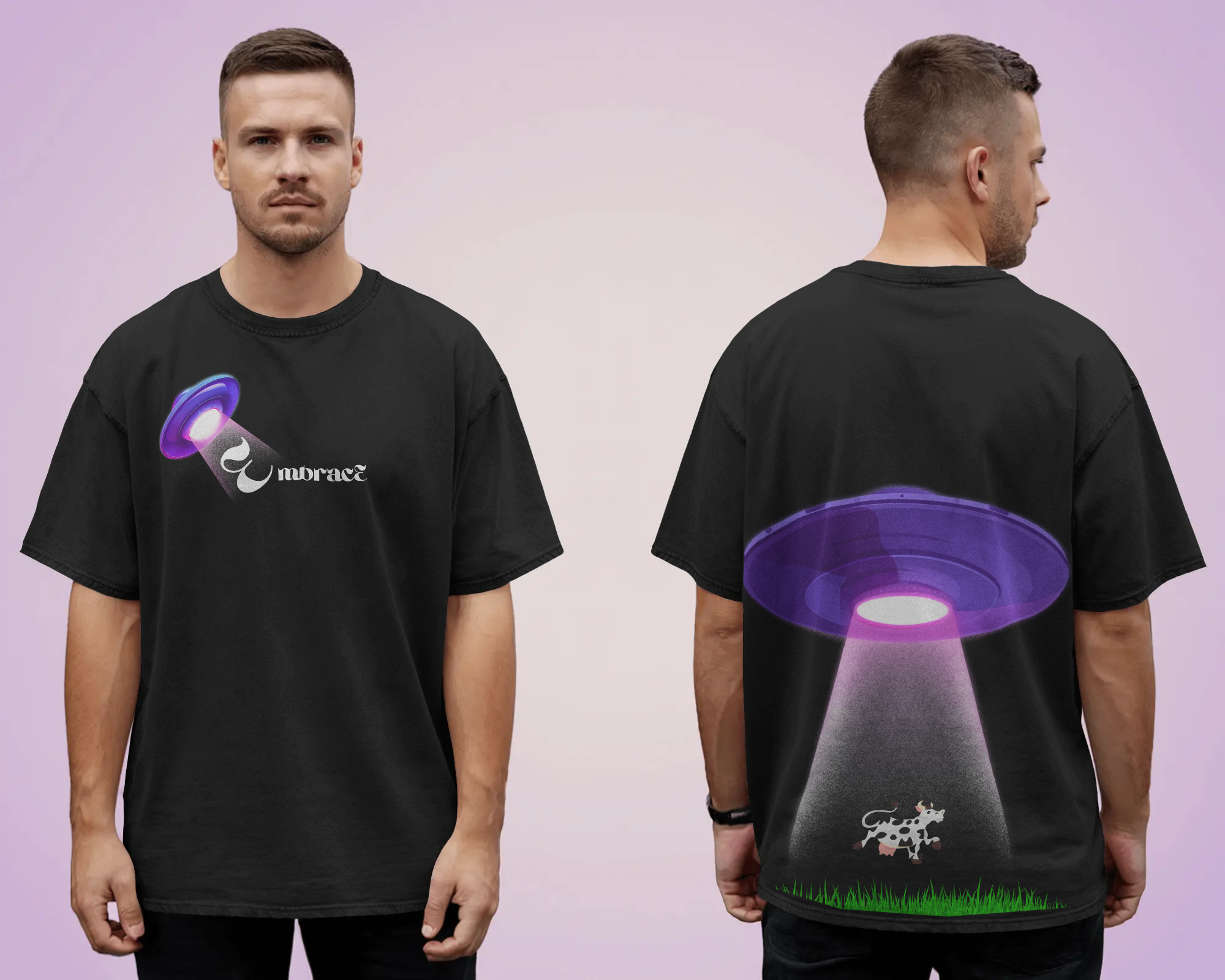 UFO Raid Oversized Tshirt