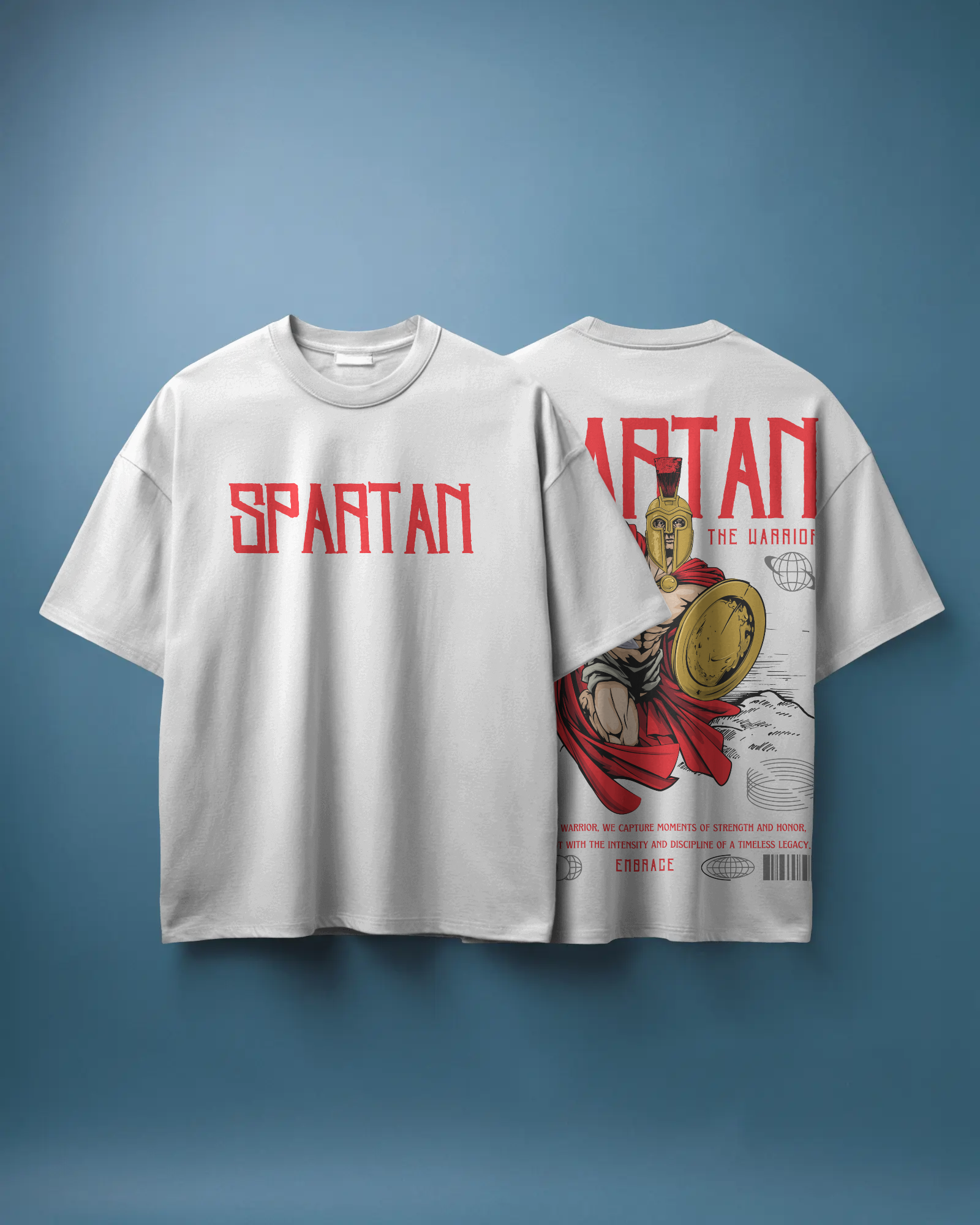 Spartan Force Oversized Unisex Tshirt