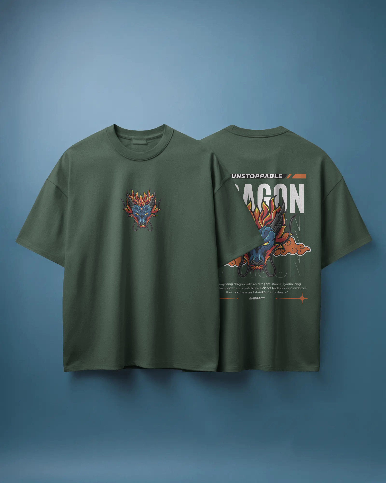 Dragon Oversized Unisex Tshirt