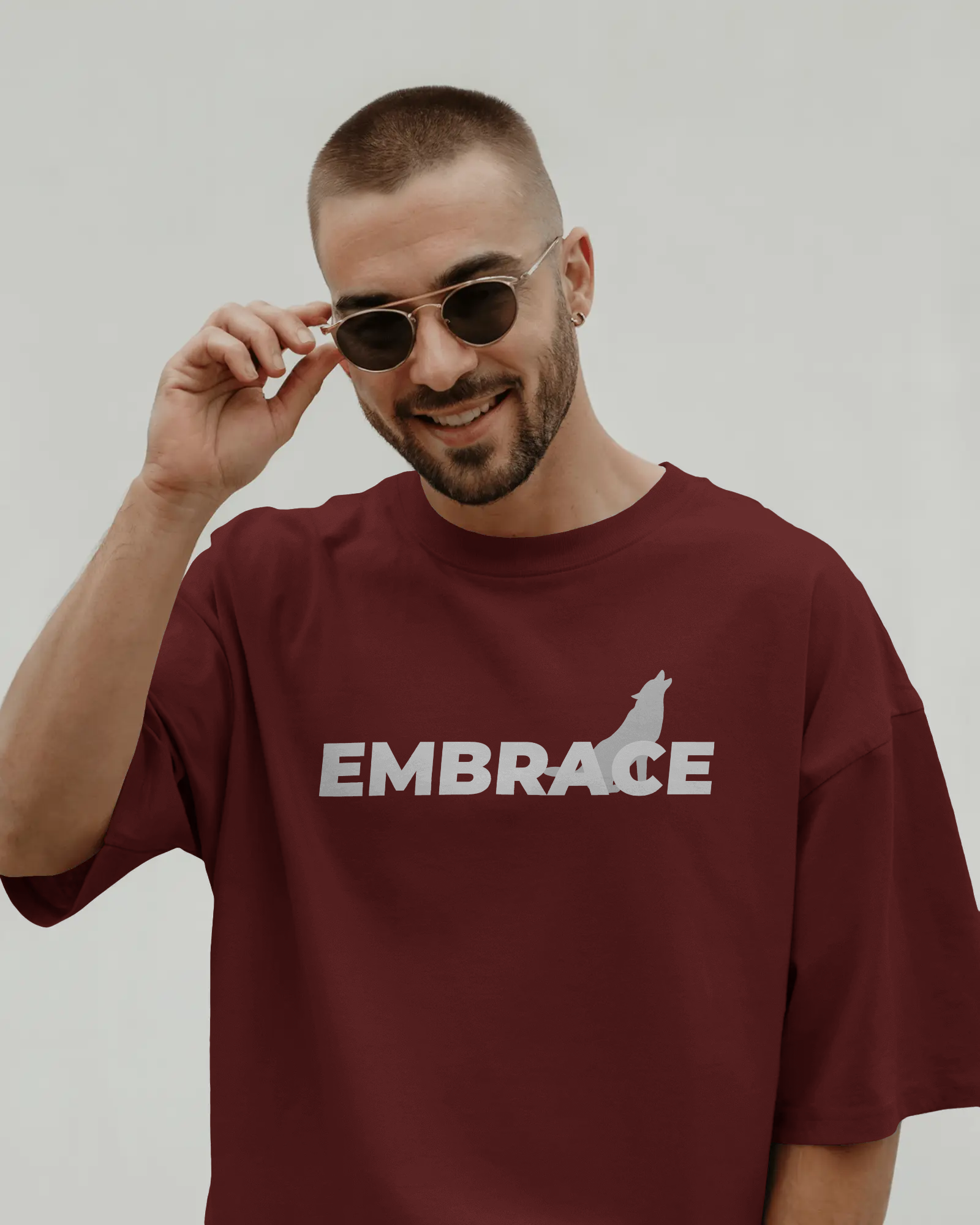 Wolf Oversized Unisex Tshirt