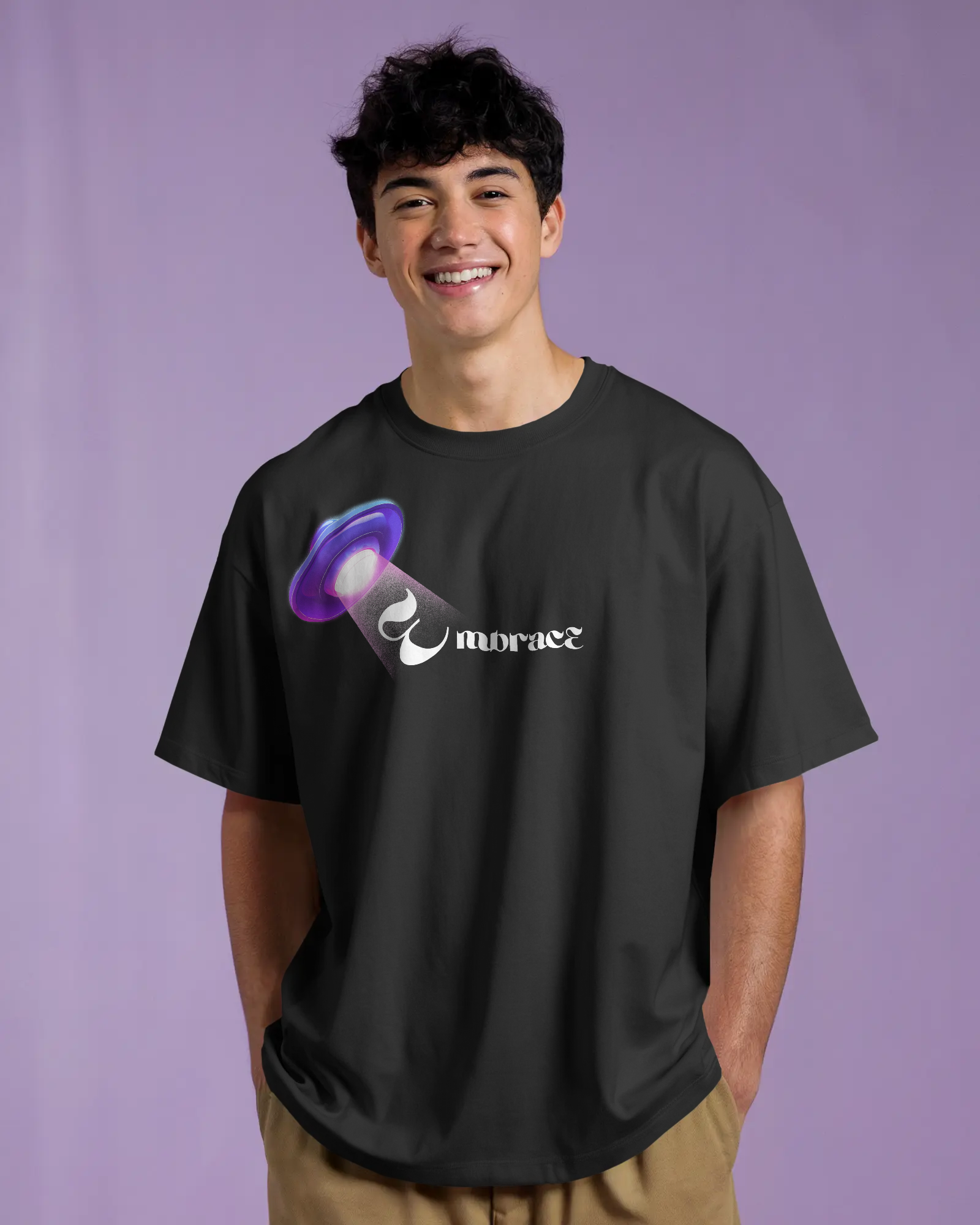 UFO Raid Oversized Tshirt