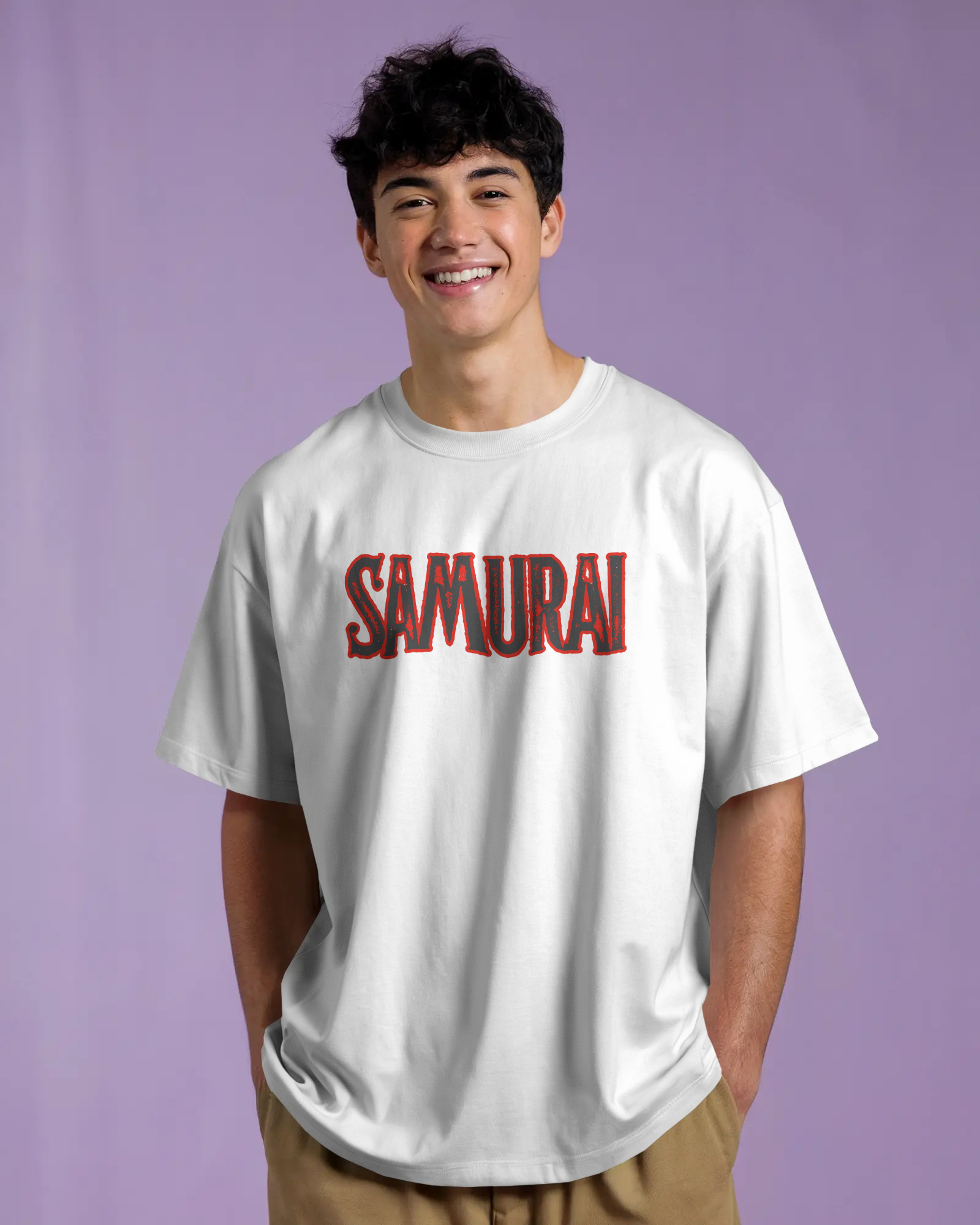 Dragon Samurai Oversized Unisex Tshirt