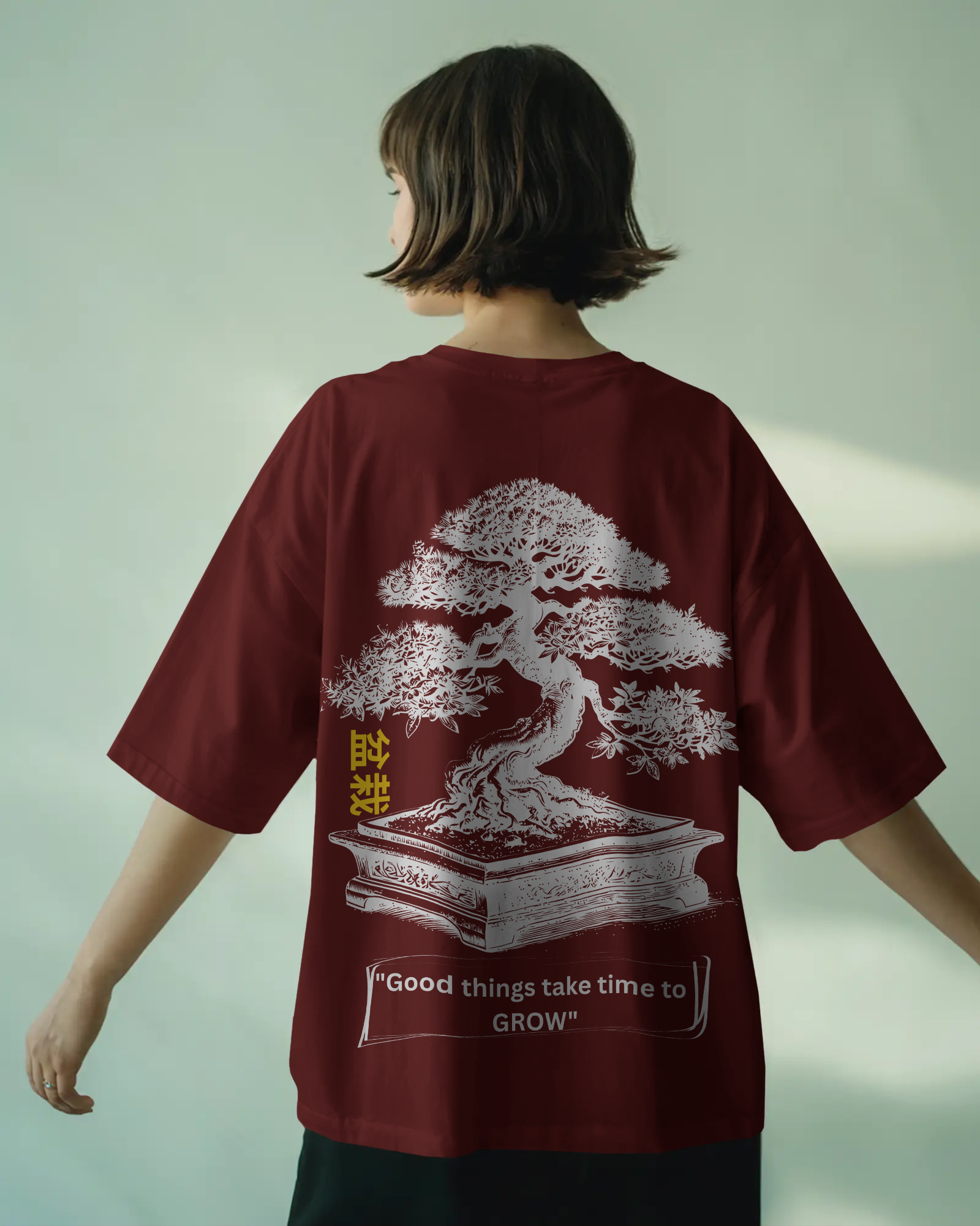 Bonsai Dreams Oversized Tshirt