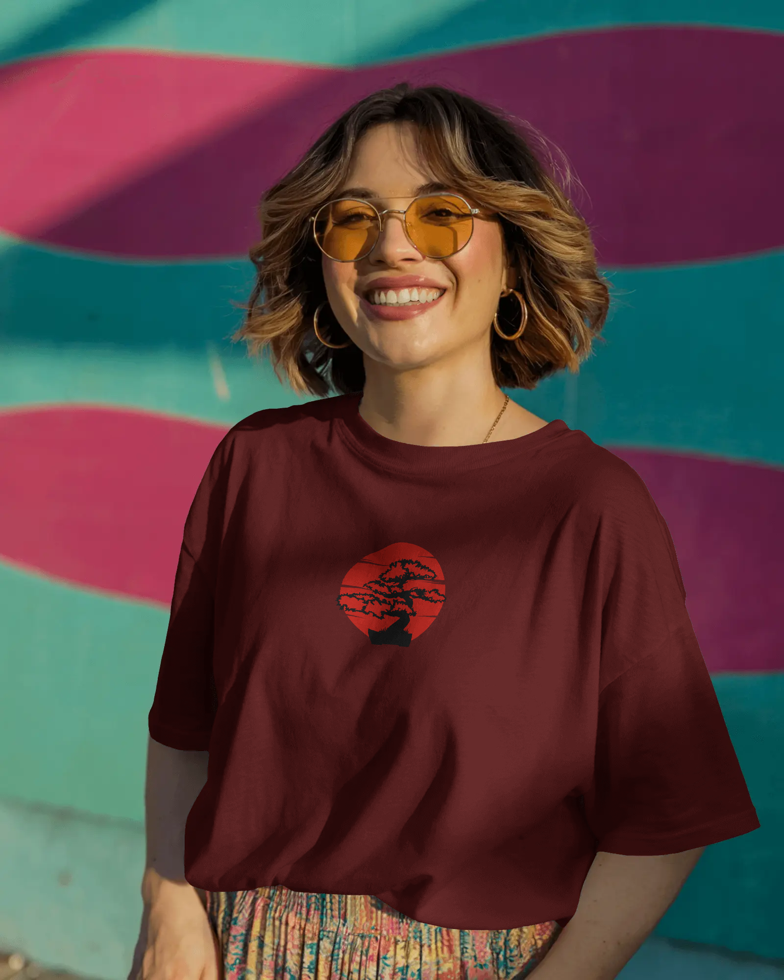 Bonsai Dreams Oversized Tshirt