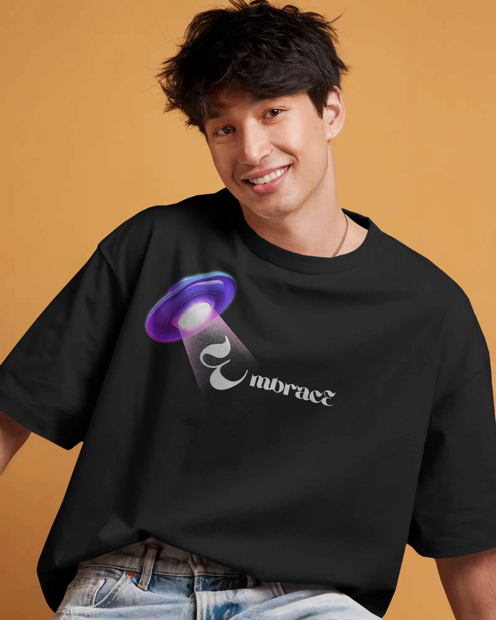 UFO Raid Oversized Tshirt