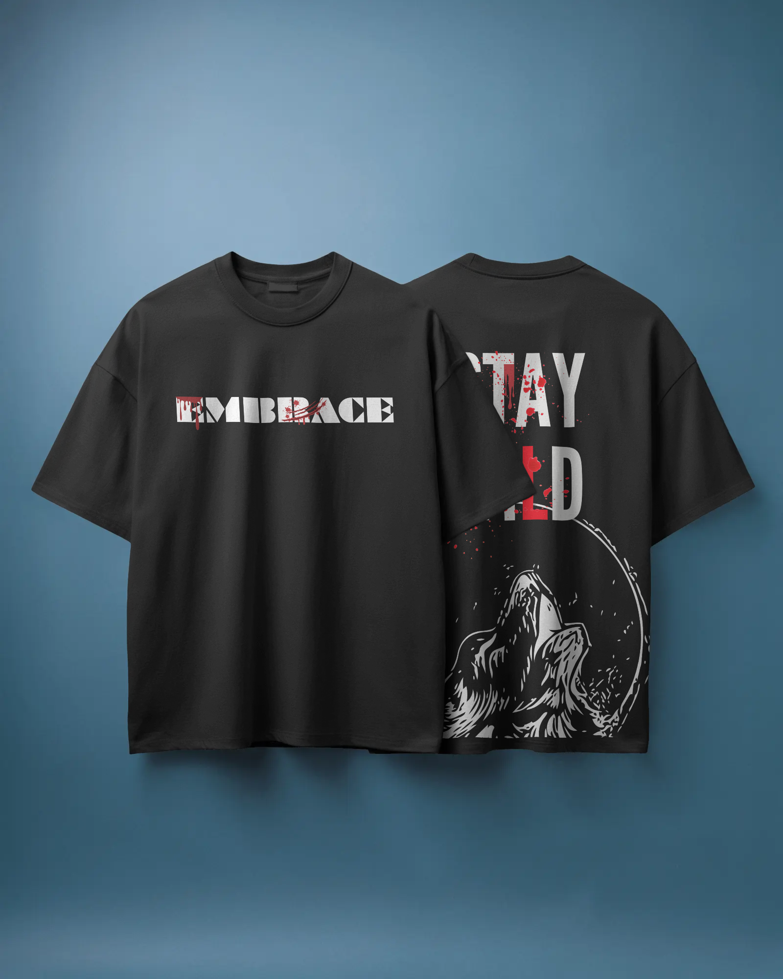 Stay Wild Oversized Tshirt